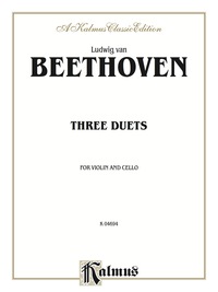 Cover image: Three Duets for Violin and Cello 1st edition 9780769254616