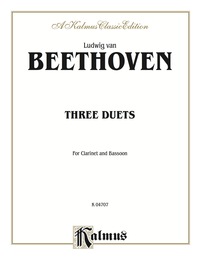 Cover image: Three Duets: For Clarinet and Bassoon 1st edition 9780769293967