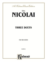 Cover image: Three Duets: For Two French Horns 1st edition 9780769272962