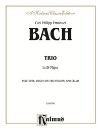 Cover image: Trio in B-flat for Two Violins: For Two Violins and Cello 1st edition 9780757937668