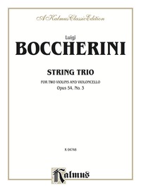 Cover image: String Trio, Opus 54, No. 3: For Violin, Viola and Cello 1st edition 9780757922572