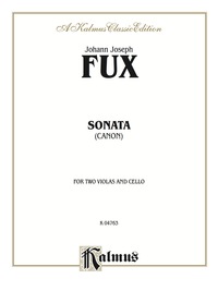 Cover image: Sonata (Canon) for Two Violas and Basso Continuo: For Two Violas and Basso Continuo 1st edition 9780757922022