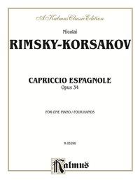 Cover image: Capriccio Espagnole: Piano Duo/Duet (1 Piano, 4 Hands) 1st edition 9780769281711