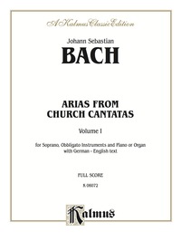Cover image: Soprano Arias from Church Cantatas, Volume I: Sacred Vocal Collection 1st edition 9780769275451