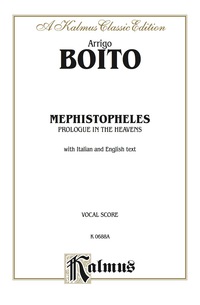 Cover image: Mephistopheles (Prologue in the Heavens): Vocal Score with Italian and English Text 1st edition 9780769297279