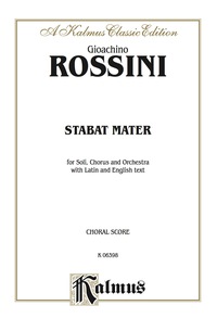 Cover image: Stabat Mater: SATB with SSATB Soli Choral Worship Cantata 1st edition 9780769245218