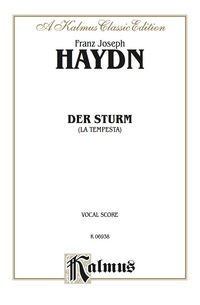 Cover image: Der Sturm (La Tempesta): For SATB Chorus/Choir (Vocal Score) 1st edition 9780769270890