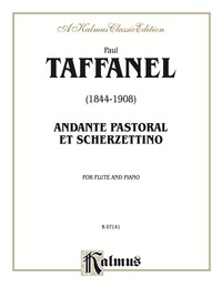 Cover image: Andante Pastoral and Scherzettino: For Flute Solo 1st edition 9780757919589
