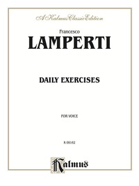 Cover image: Daily Exercises in Singing: Vocal Method 1st edition 9780711977853