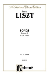 Cover image: Songs, Volume II (Nos. 14-25): For Voice (Vocal Score) 1st edition 9780769235509