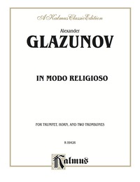 Cover image: In Modo Religioso, Opus 38: Brass Ensemble - Quartet 1st edition 9780757992469
