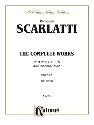Cover image: The Complete Works, Volume IV: For Piano 1st edition 9780769272955