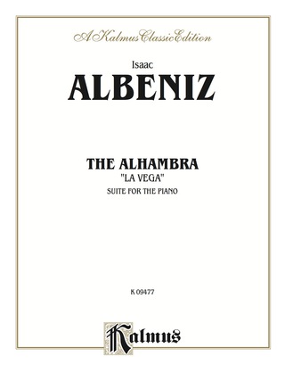 Cover image: The Alhambra: For Intermediate to Advanced Piano Solo 1st edition 9780757928864