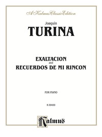 Cover image: Exaltacion & Recuerdos de mi rincon: For Piano 1st edition 9780769296739
