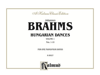 Cover image: Hungarian Dances, Volume I: Piano Duo/Duet (1 Piano, 4 Hands) 1st edition 9780769240510