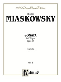 Cover image: Sonata in F Major, Opus 84: For Intermediate to Advanced Piano Solo 1st edition 9780757928925