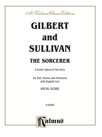 Cover image: The Sorcerer: Opera Vocal Score 1st edition 9780769246178