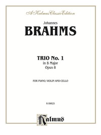 Cover image: Piano Trio No. 1 in B Major, Opus 8: For Piano, Violin and Cello 1st edition 9780769278636