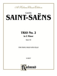 Cover image: Trio No. 2, Opus 92 : For Violin, Viola and Cello 1st edition 9780769280349