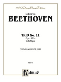 Cover image: Piano Trio No. 11 Opus 121a in G Major: For Piano, Violin and Cello 1st edition 9780769292427