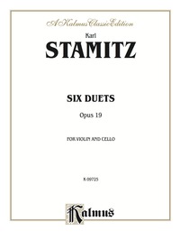 Cover image: Six Duets, Opus 19: For Violin and Cello 1st edition 9780769268002