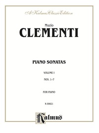 Cover image: Piano Sonatas, Volume I (Nos. 1-7) 1st edition 9780769283135