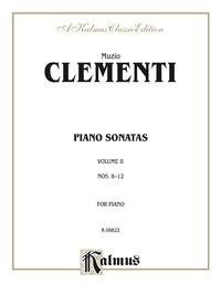 Cover image: Piano Sonatas, Volume II (Nos. 8-12) 1st edition 9780757993497