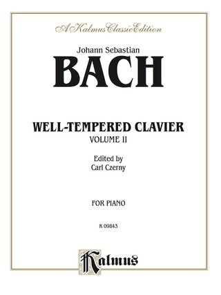 Cover image: The Well-Tempered Clavier, Volume II: Piano Collection 1st edition 9780769240411