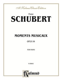 Cover image: Moments musicaux, Opus 94: For Piano 1st edition 9780769283890
