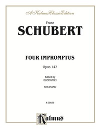 Cover image: Four Impromptus, Opus 142: For Intermediate to Advanced Piano 1st edition 9780769249803