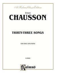 Cover image: Thirty-Three Songs: Vocal Collection 1st edition 9780769265162
