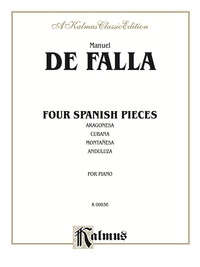 Cover image: Four Spanish Pieces: Piano Collection 1st edition 9780769254159