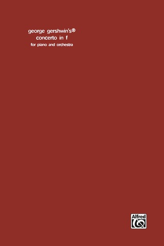 Cover image: Concerto in F: Full Orchestra (Miniature Score) 1st edition 9780769235783