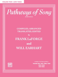 Cover image: Pathways of Song, Volume 2 (Low Voice) 1st edition 9780897242578
