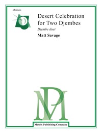Cover image: Desert Celebration: Intermediate Djembe Duet 1st edition 9780757930478