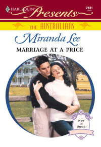 Imagen de portada: Marriage At a Price 9780373121816