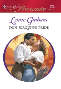 Imagen de portada: Don Joaquin's Pride 9780373121274