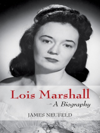 Cover image: Lois Marshall 9781554884698