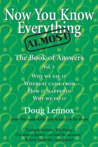 Cover image: Now You Know Almost Everything 9781550025750
