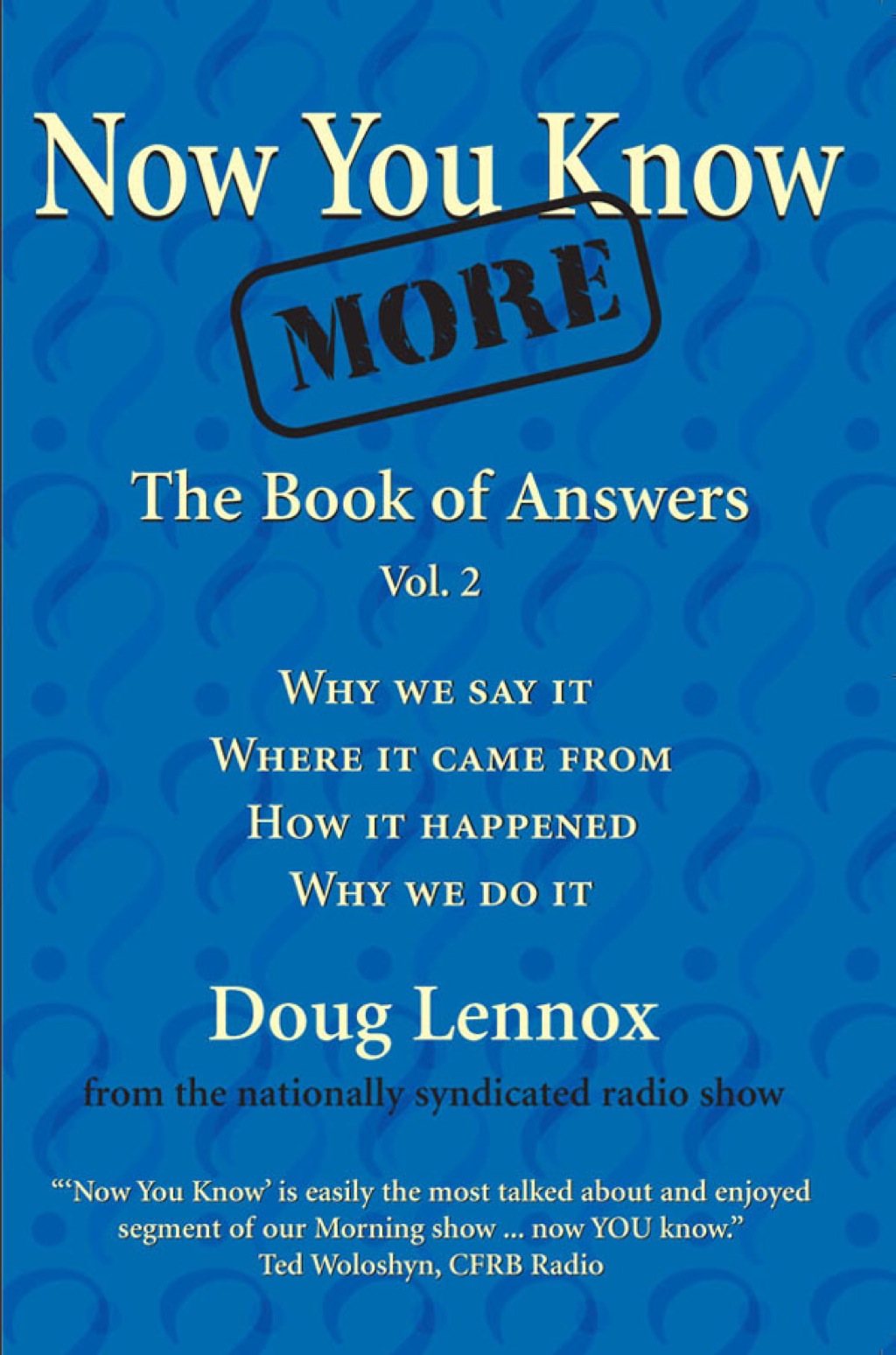 Now You Know More The Book of Answers, Vol. 2