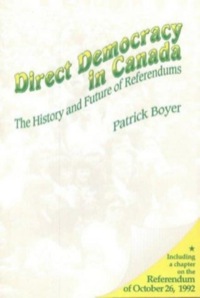 Cover image: Direct Democracy in Canada 9781550021837