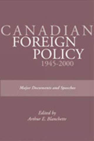 Imagen de portada: Canadian Foreign Policy: 1945-2000 9780919614895