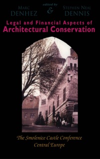 صورة الغلاف: Legal & Financial Aspects of Architectural Conservation 9781550022506