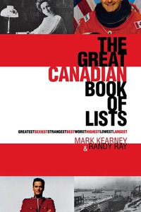 Titelbild: The Great Canadian Book of Lists 9780888822130