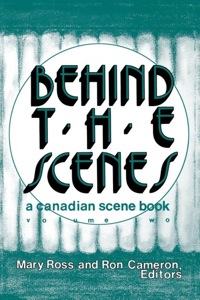 Immagine di copertina: Behind the Scenes 9780889241961