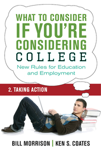 صورة الغلاف: What To Consider if You're Considering College ? Taking Action
