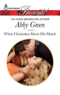 Cover image: When Christakos Meets His Match 9780373132331
