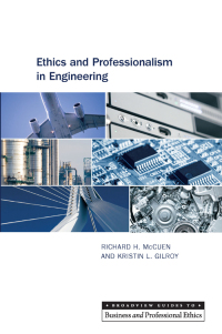 Omslagafbeelding: Ethics and Professionalism in Engineering 9781551112831