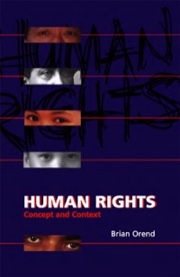 Cover image: Human Rights: Concept and Context 9781551114361