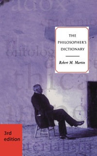Cover image: Philosopher's Dictionary 3rd edition 9781551114941